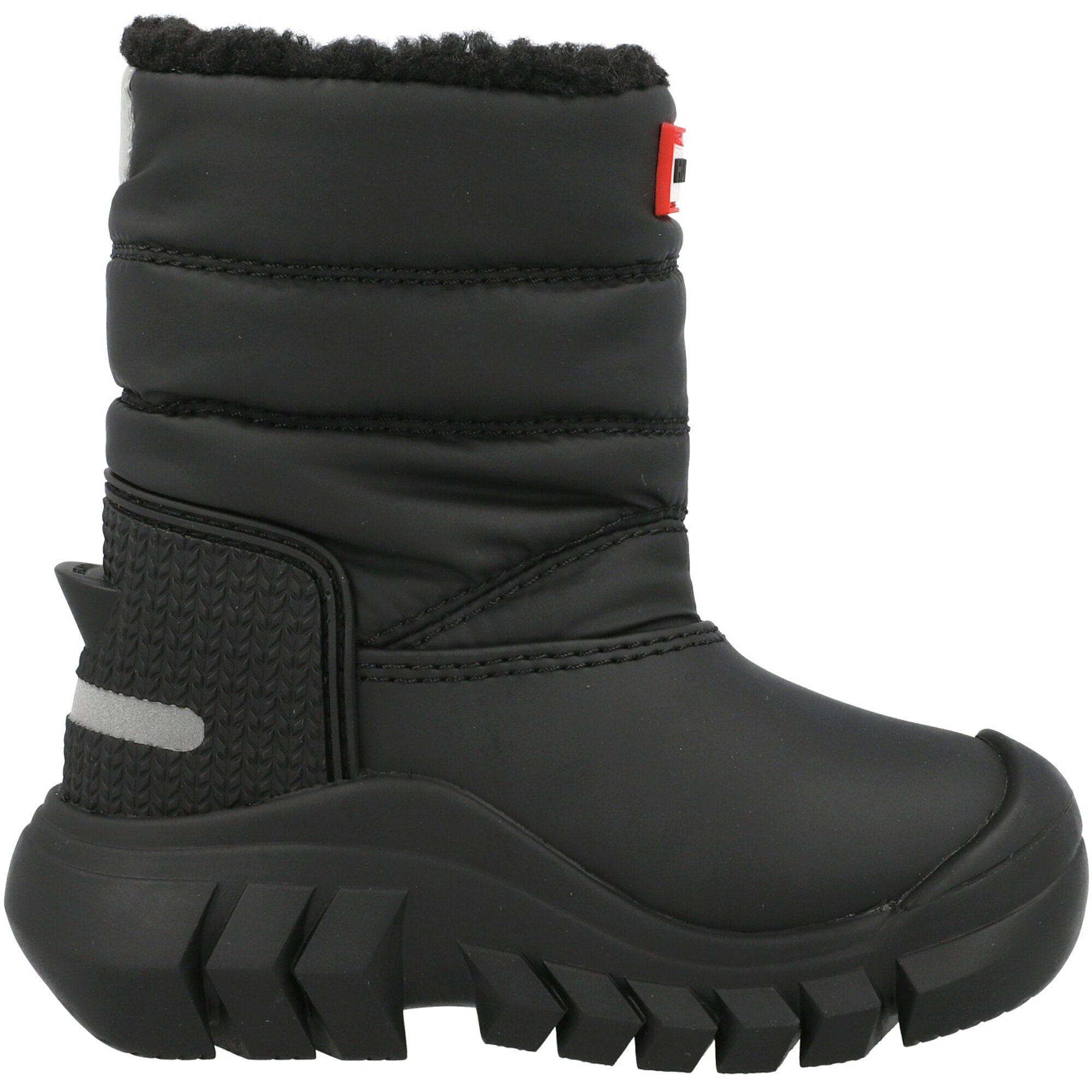 Hunter Kids Black Intrepid Snow Boot