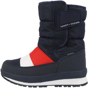 Tommy Hilfiger Blue Snow Boots