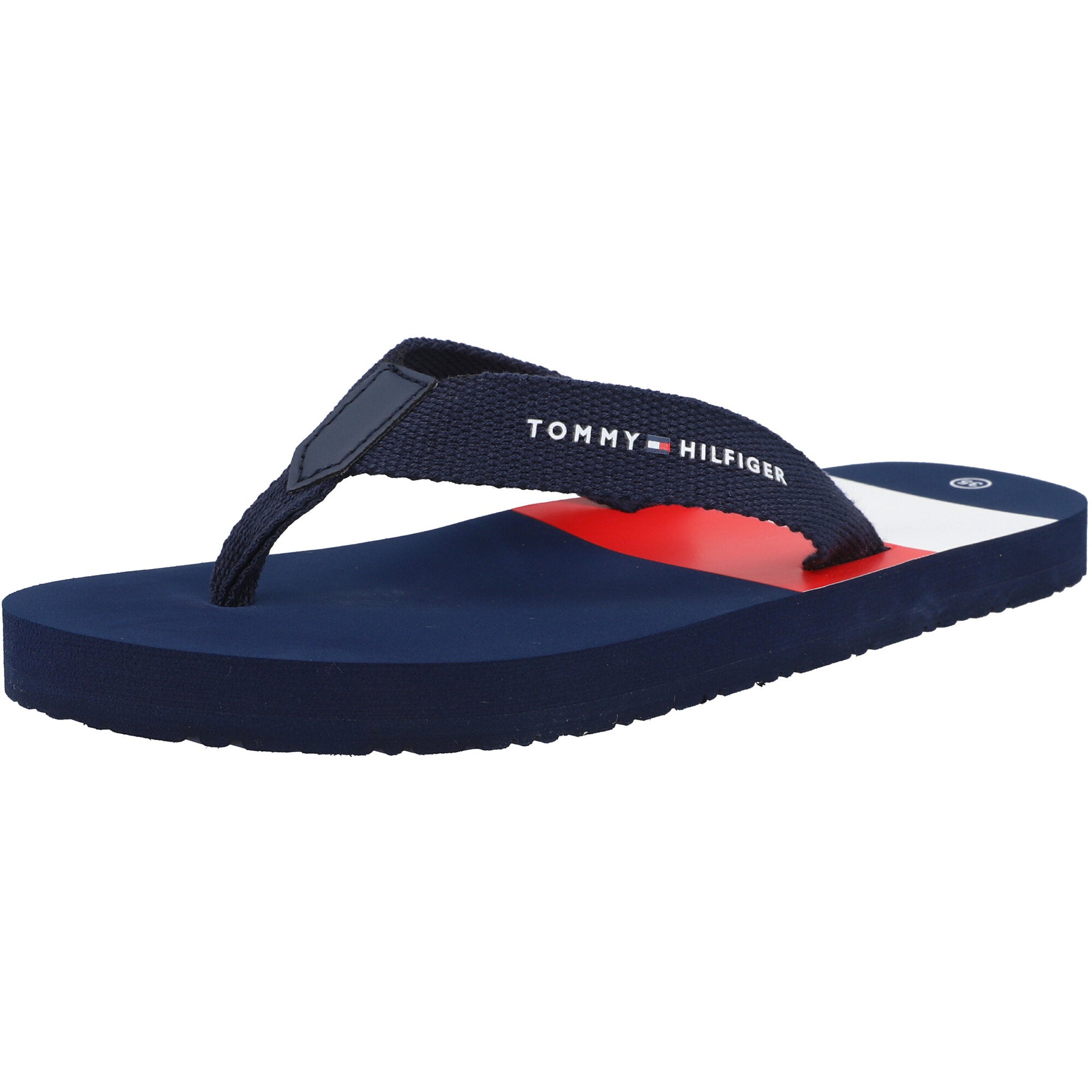 Tommy Hilfiger Blue Flip Flops