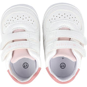 Tommy Hilfiger White Crib Shoes