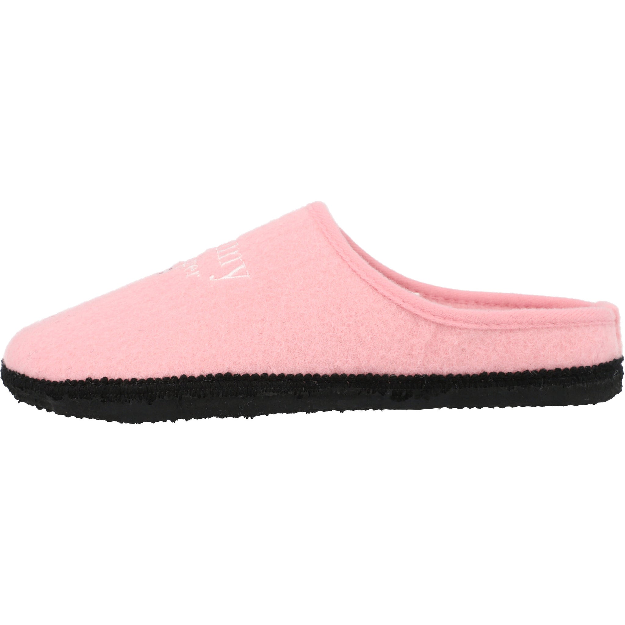 Tommy Hilfiger Pink Felt Slippers