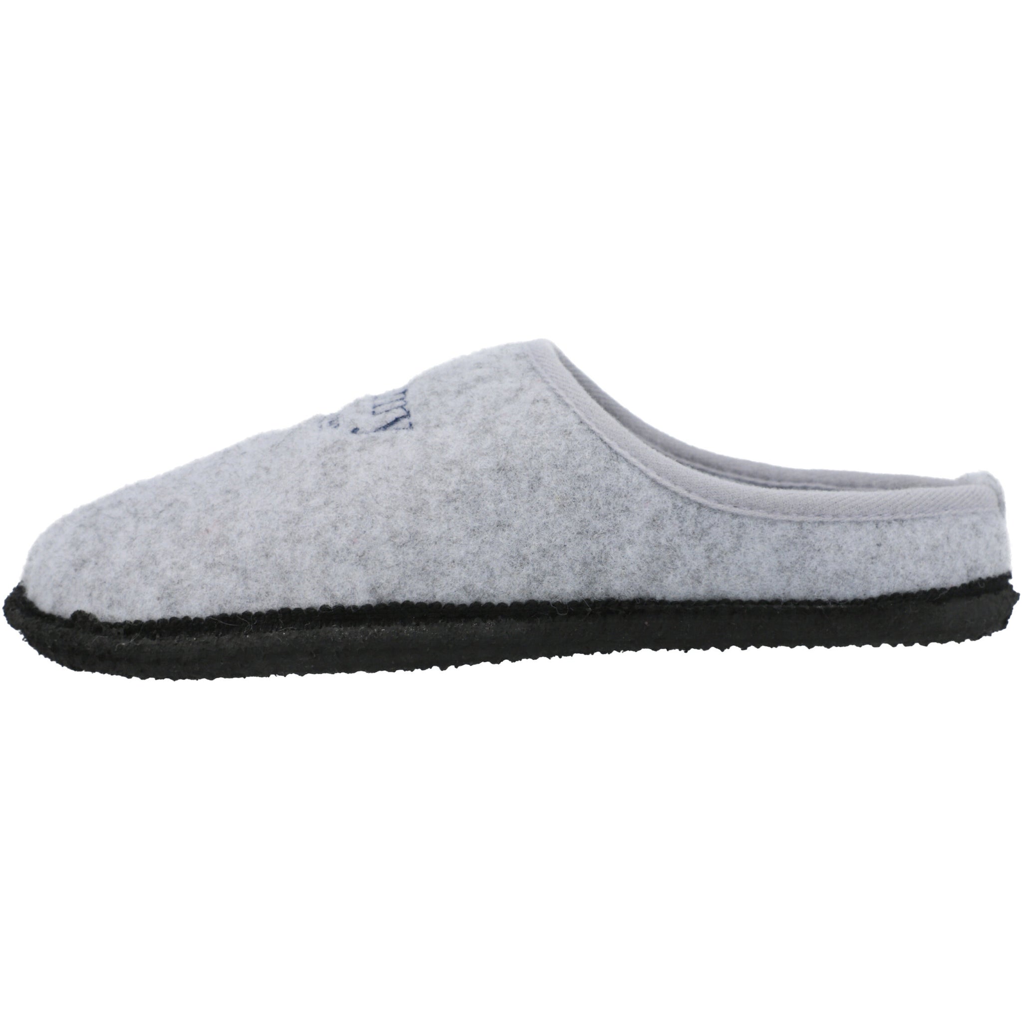 Tommy Hilfiger Grey Felt Slippers