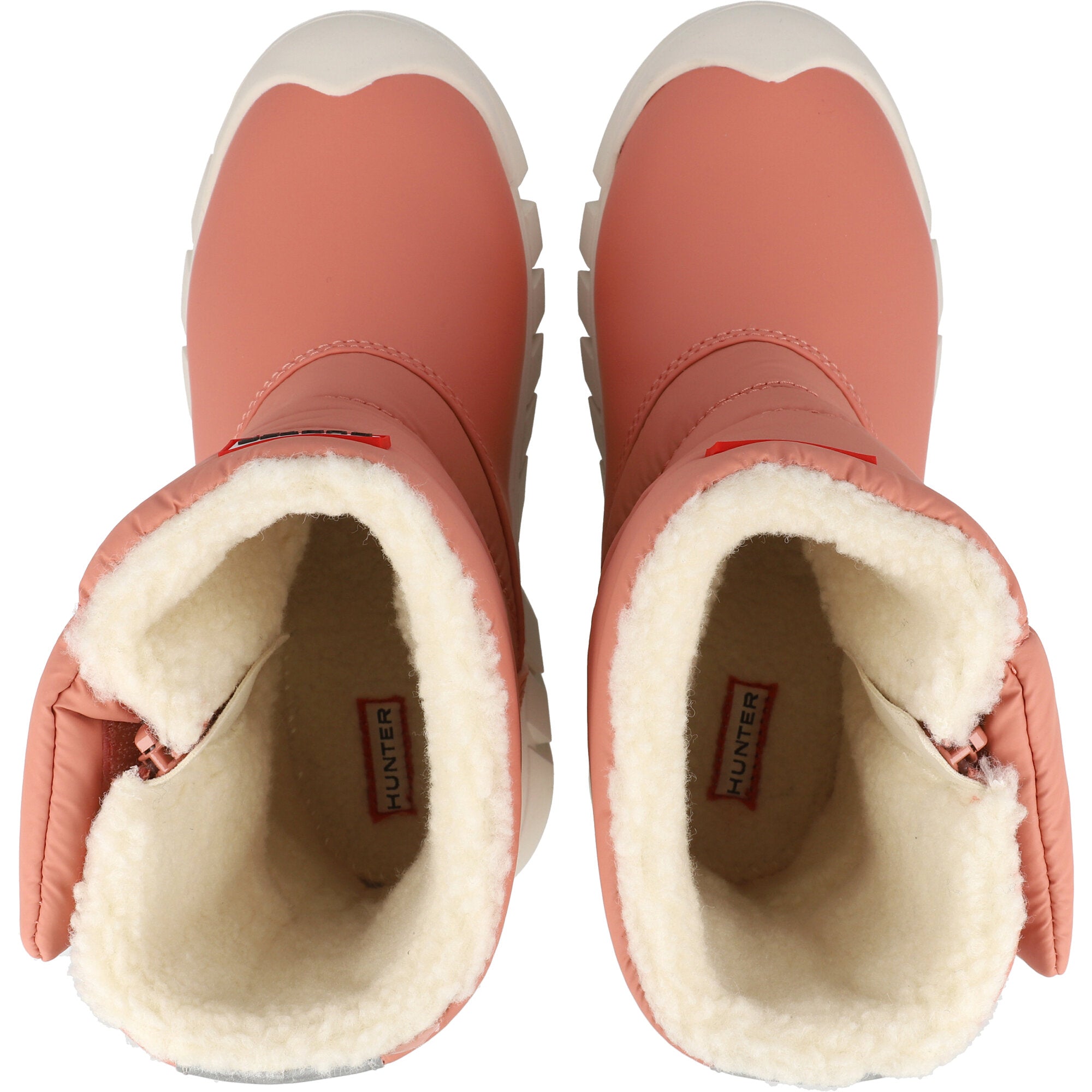 Hunter Kids Intrepid Rough Pink Snow Boots