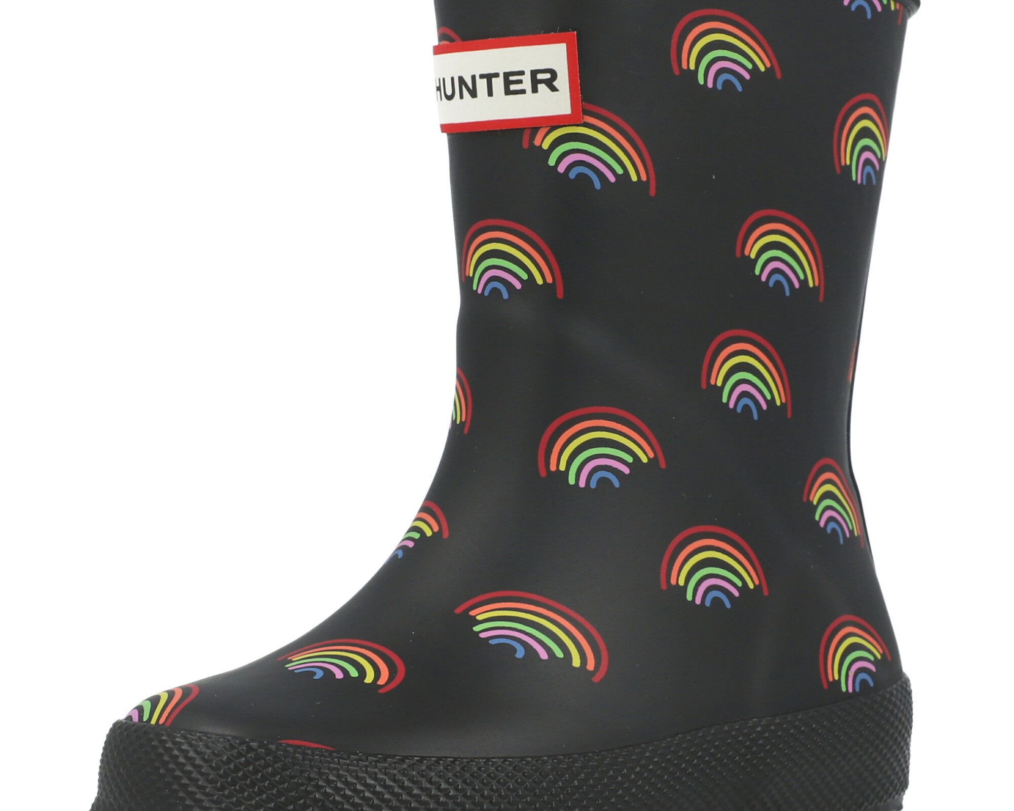 Hunter Kids First Rainbow Print Wellies