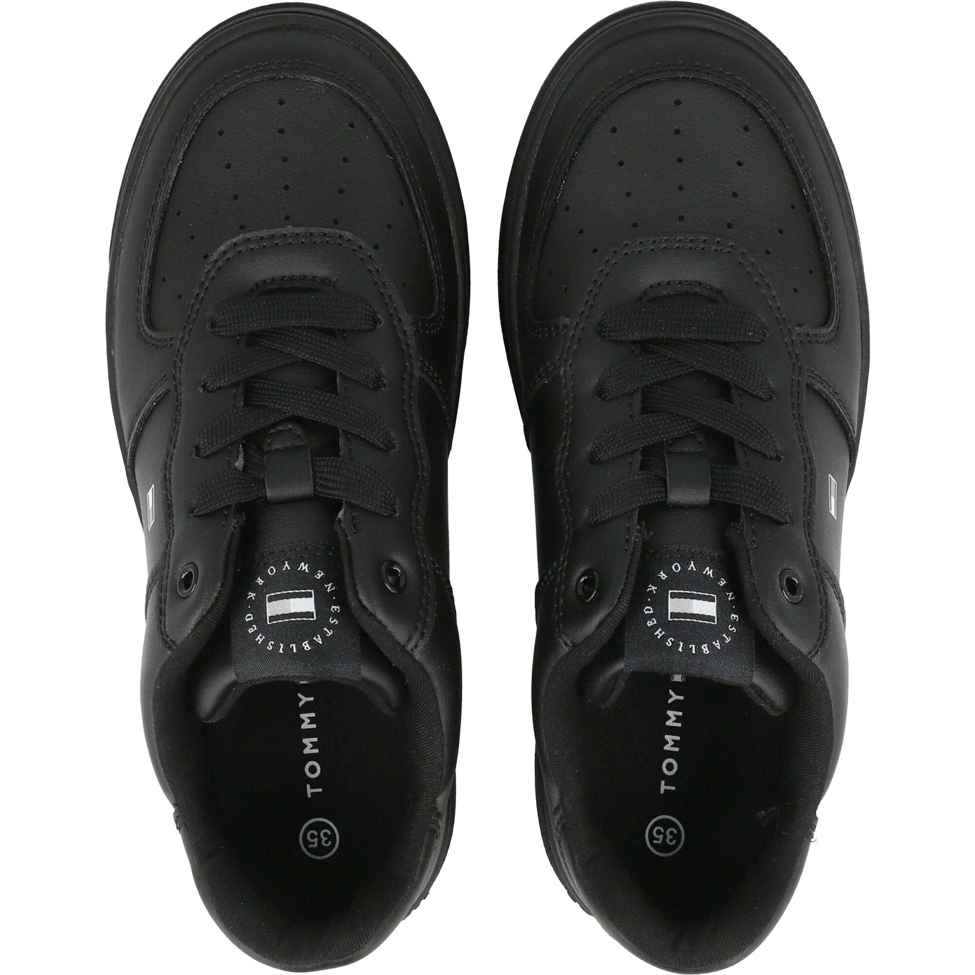 Tommy Hilfiger Black Sneakers