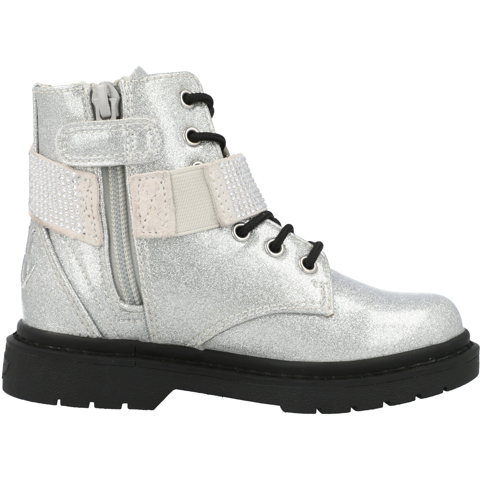 Lelli Kelly Stella Stellina Silver Glitter Boots