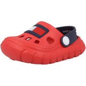 Tommy Hilfiger Red Comfy Sandals