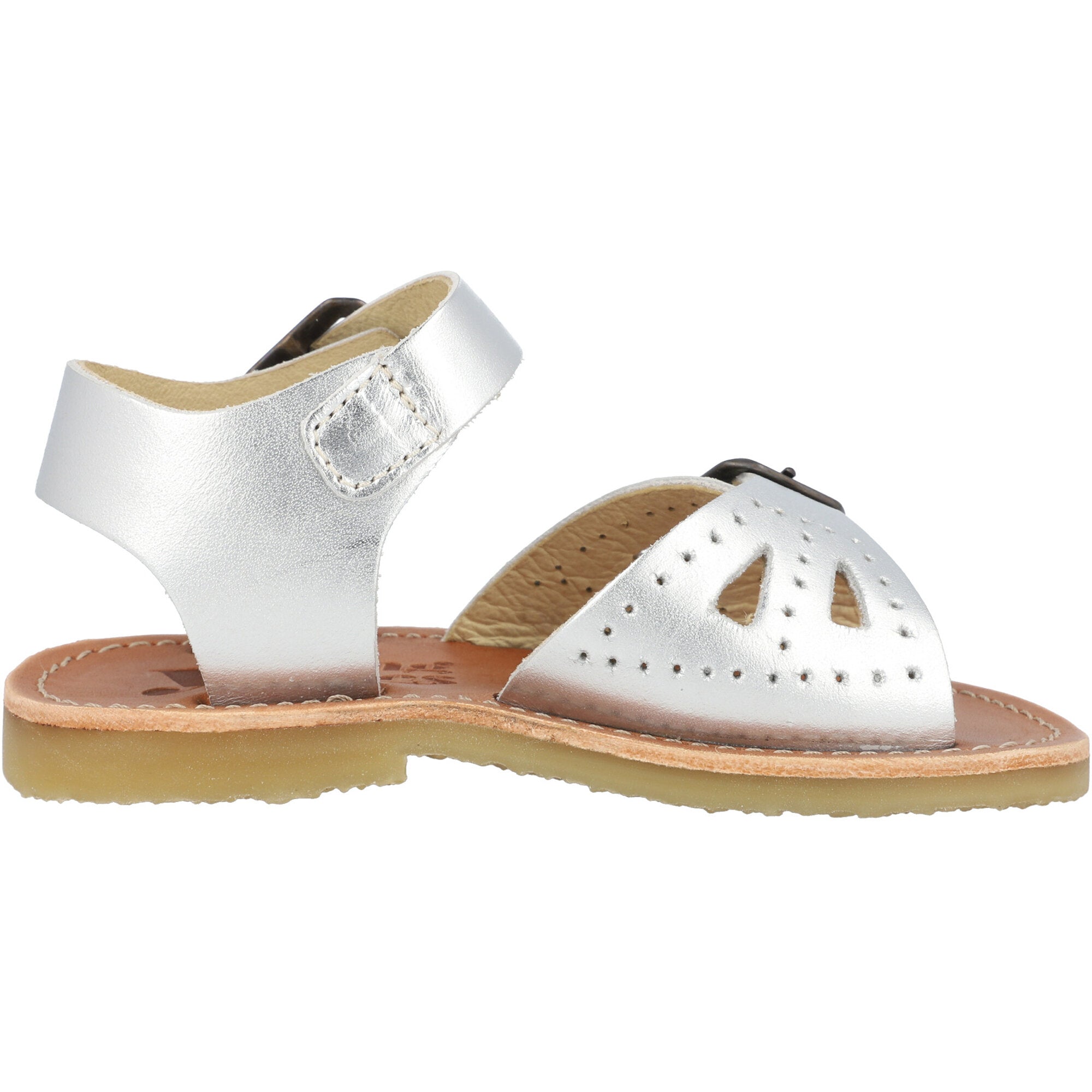 Young Soles Pearl Silver Sandals