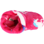 Hatley Twinkle Unicorns Cabaret Fleece Slippers