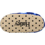 Hatley Silhouette Pups Blue Fleece Slippers