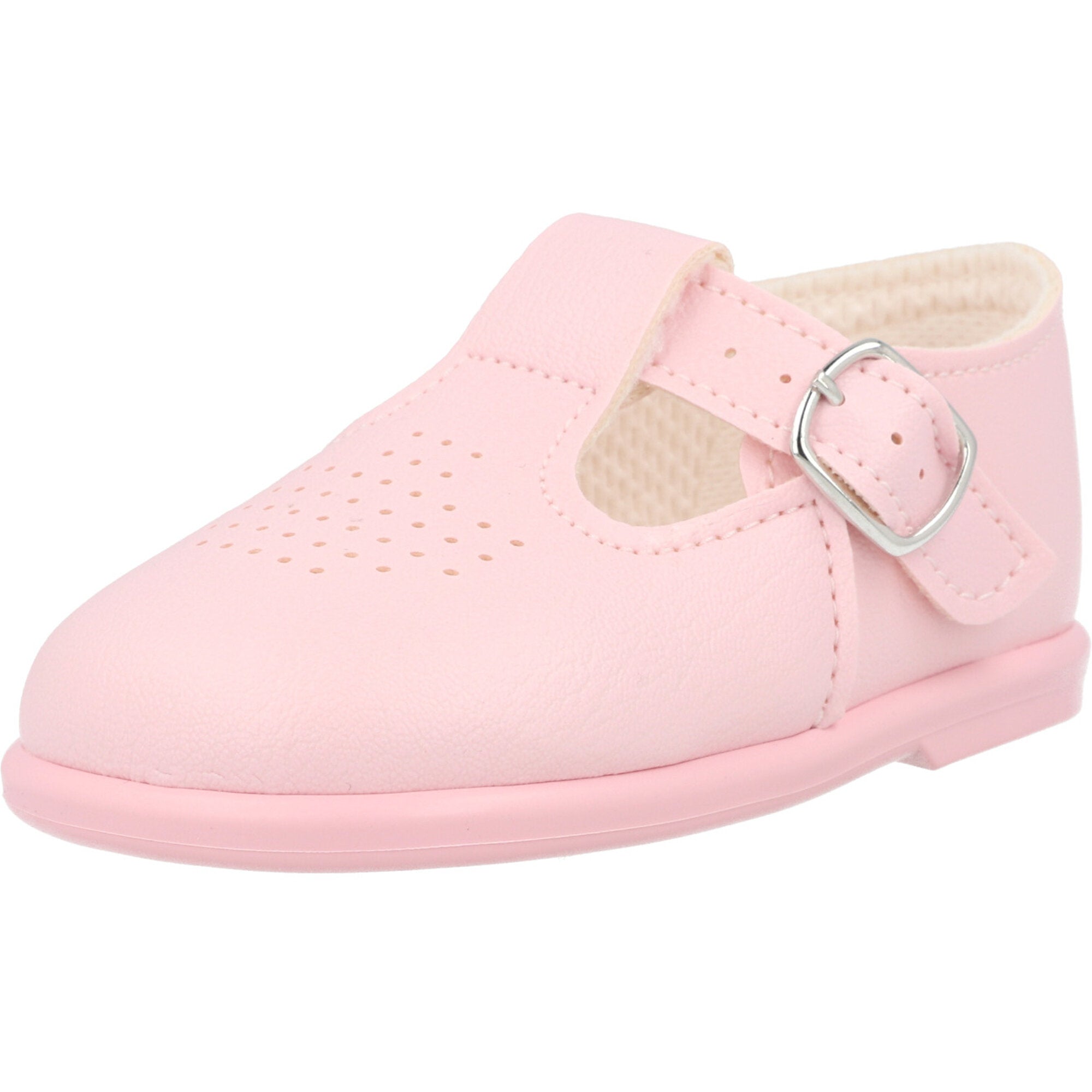 Early Days Pink First Walker Shoes