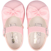 Early Days Pink First Walker Shoes