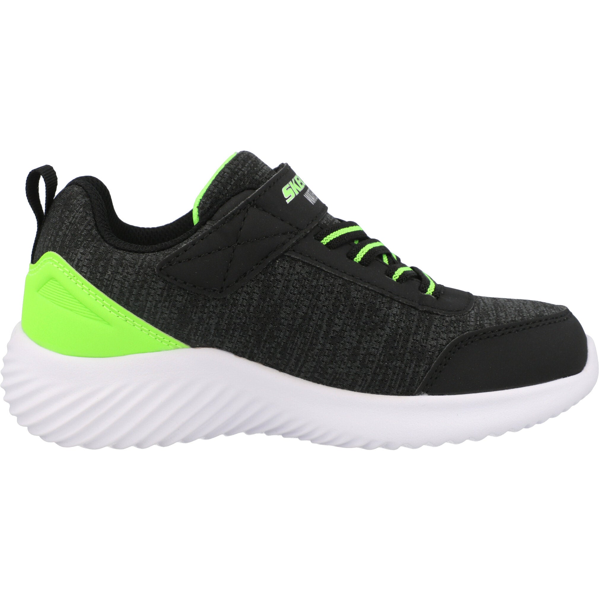 Skechers Bounder Black Waterproof Trainers