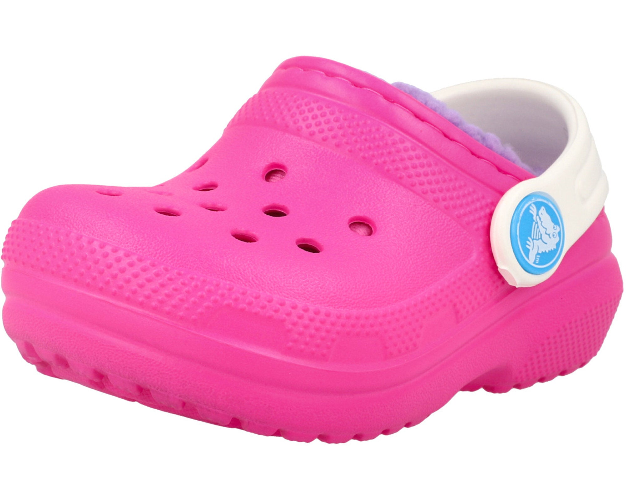 Crocs Kids Classic Lined Clog Pink