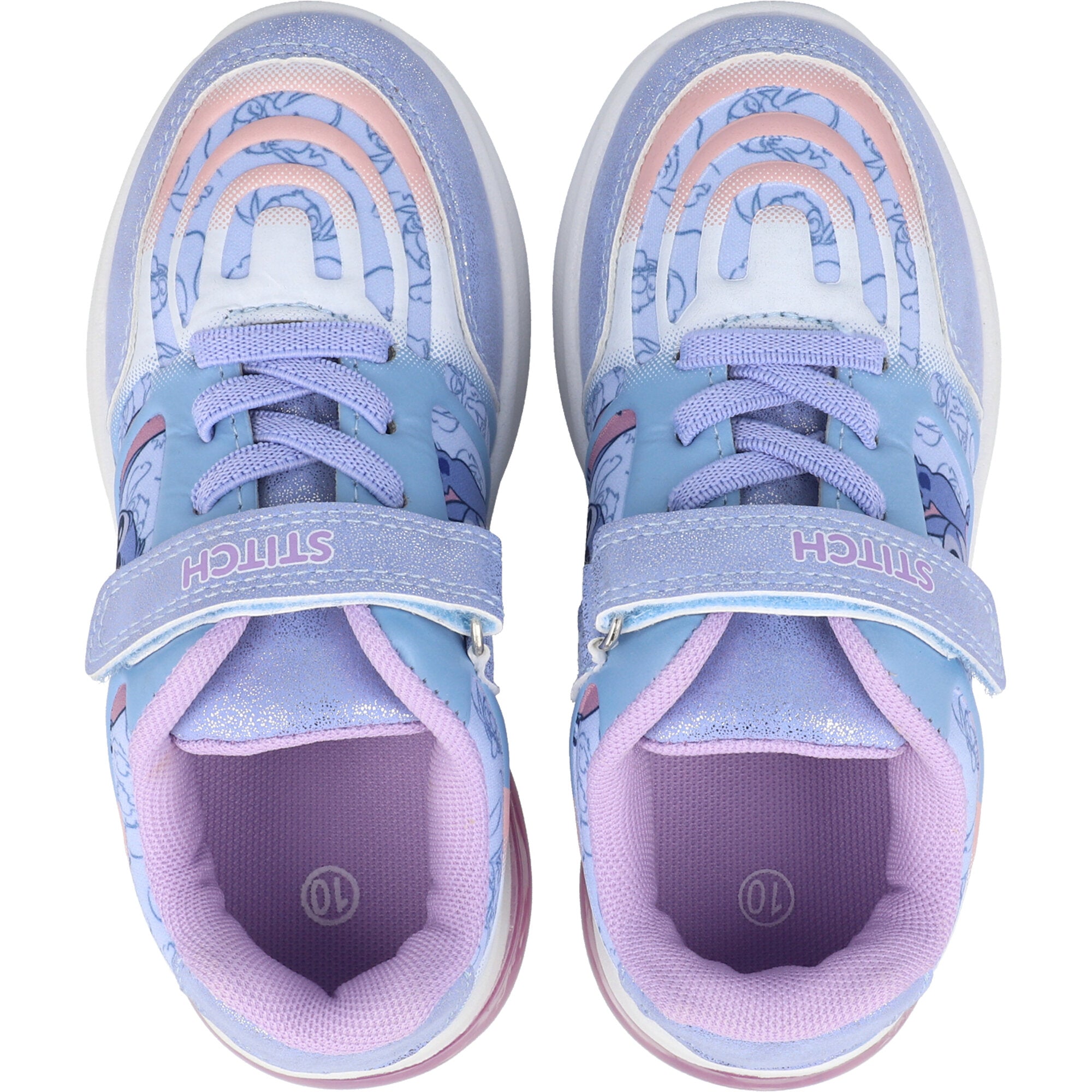 Disney Stitch Lights Trainer Purple GTI28584