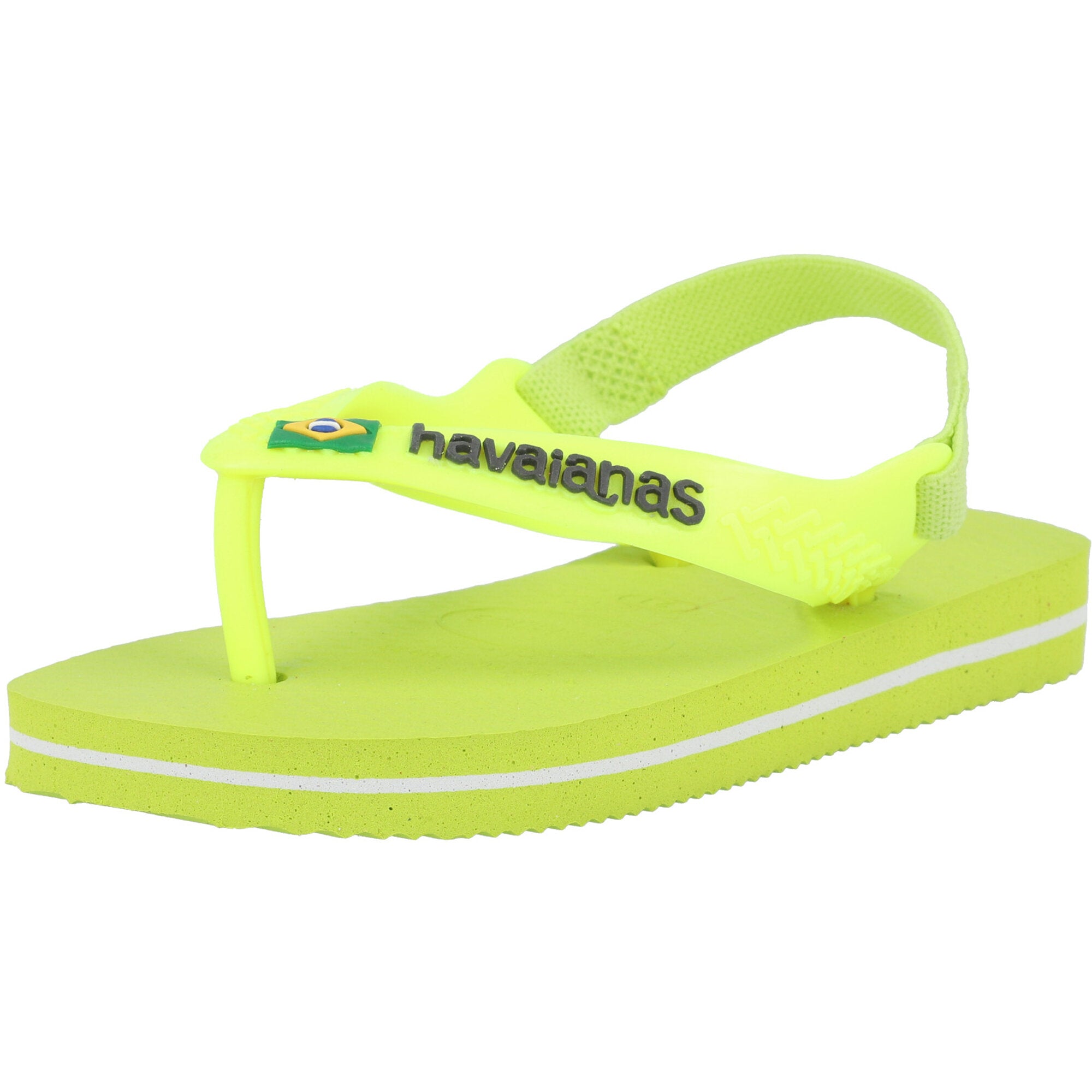 Havaianas Baby Brasil Logo II Galactic Green Flip-Flops