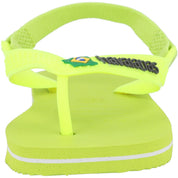 Havaianas Baby Brasil Logo II Galactic Green Flip-Flops