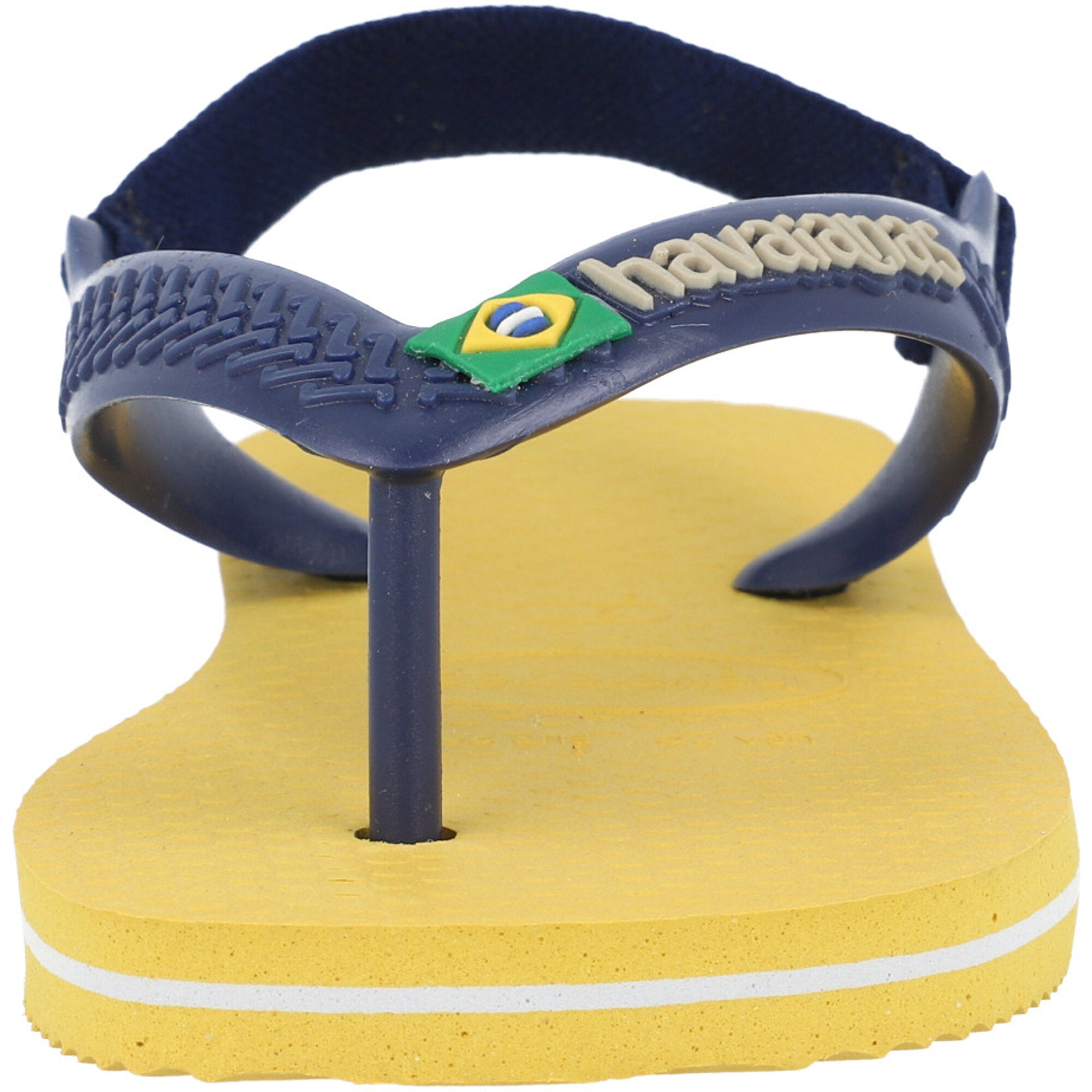 Havaianas Baby Brasil Logo Gold Yellow Flip-Flops