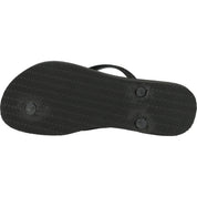 Havaianas Slim Glitter Black Flip Flops