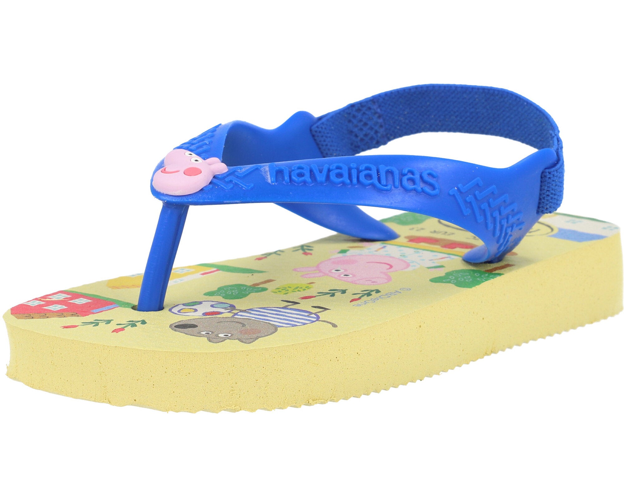 Havaianas Baby Peppa Pig Lemon Yellow Flip Flops