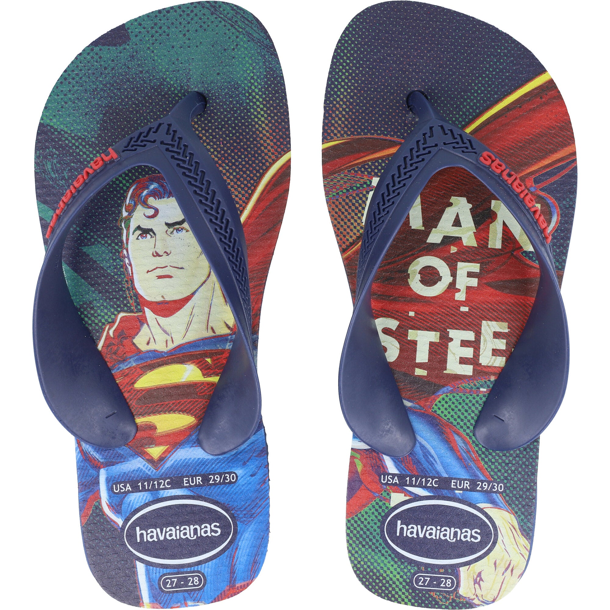 Havaianas Kids Max Heroes Navy Blue Flip Flops