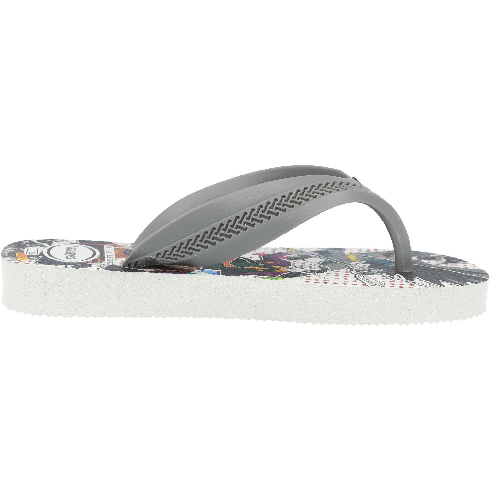 Havaianas Kids Max Heroes White Flip Flops