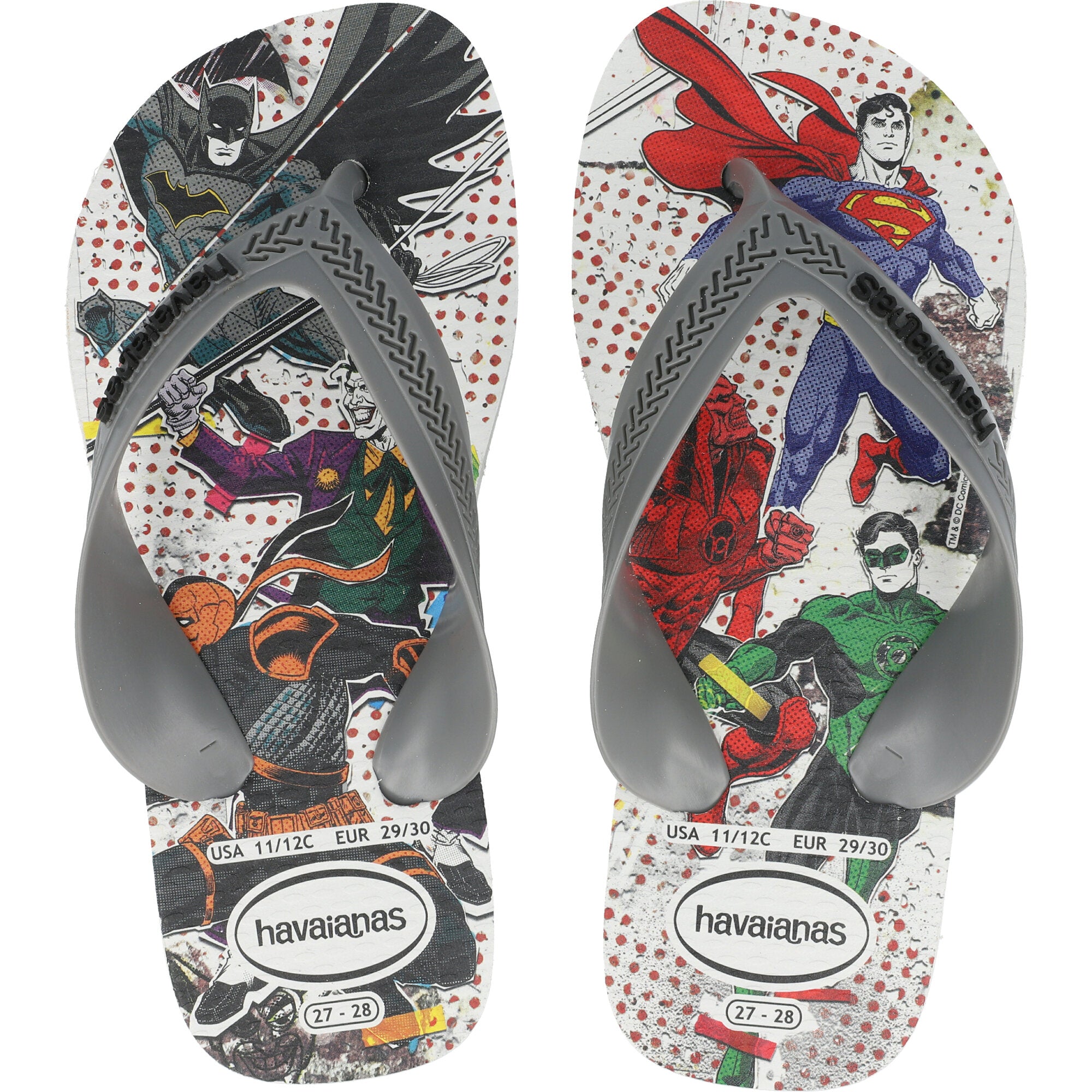 Havaianas Kids Max Heroes White Flip Flops