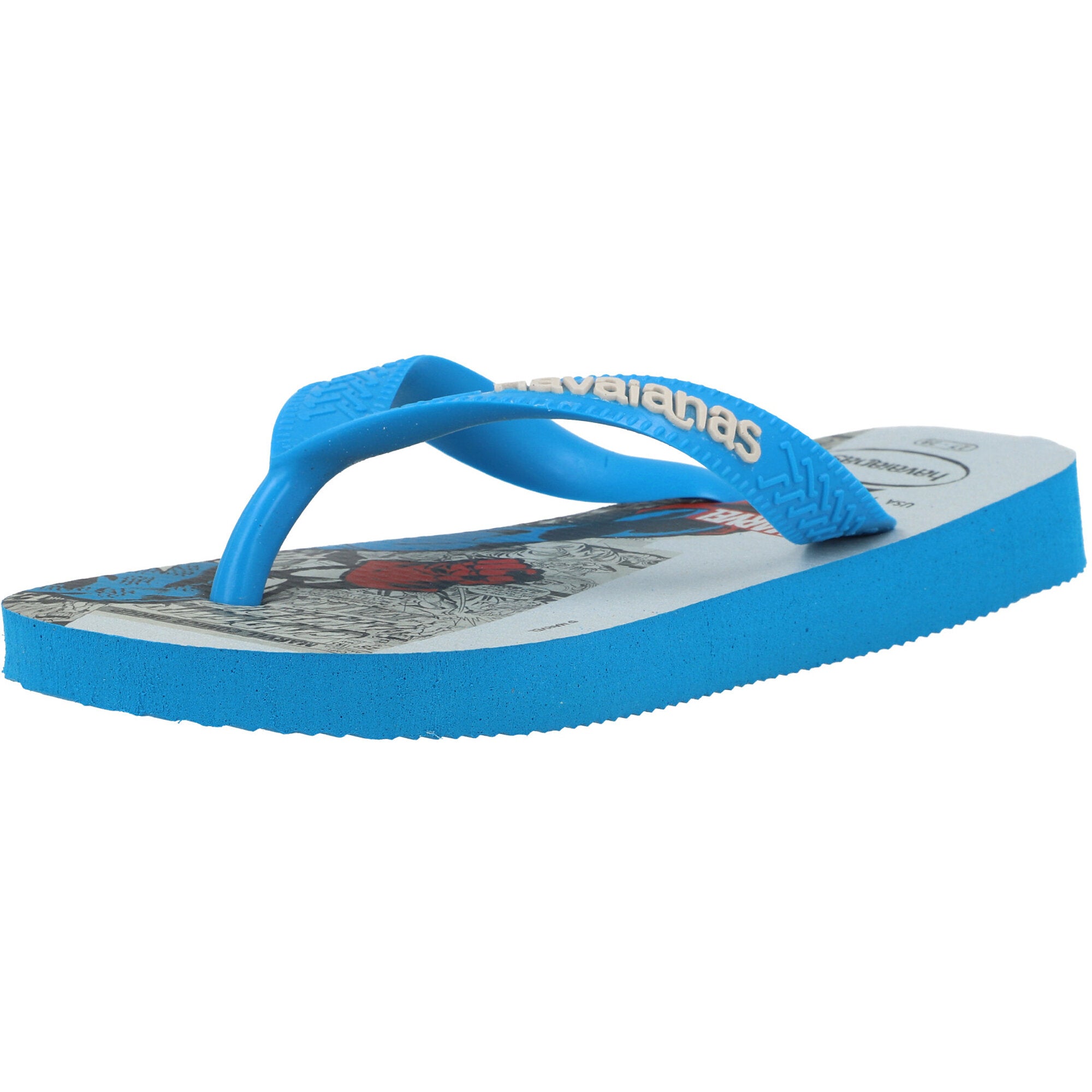 Havaianas Kids Top Marvel Classics Turquoise Flip-Flops