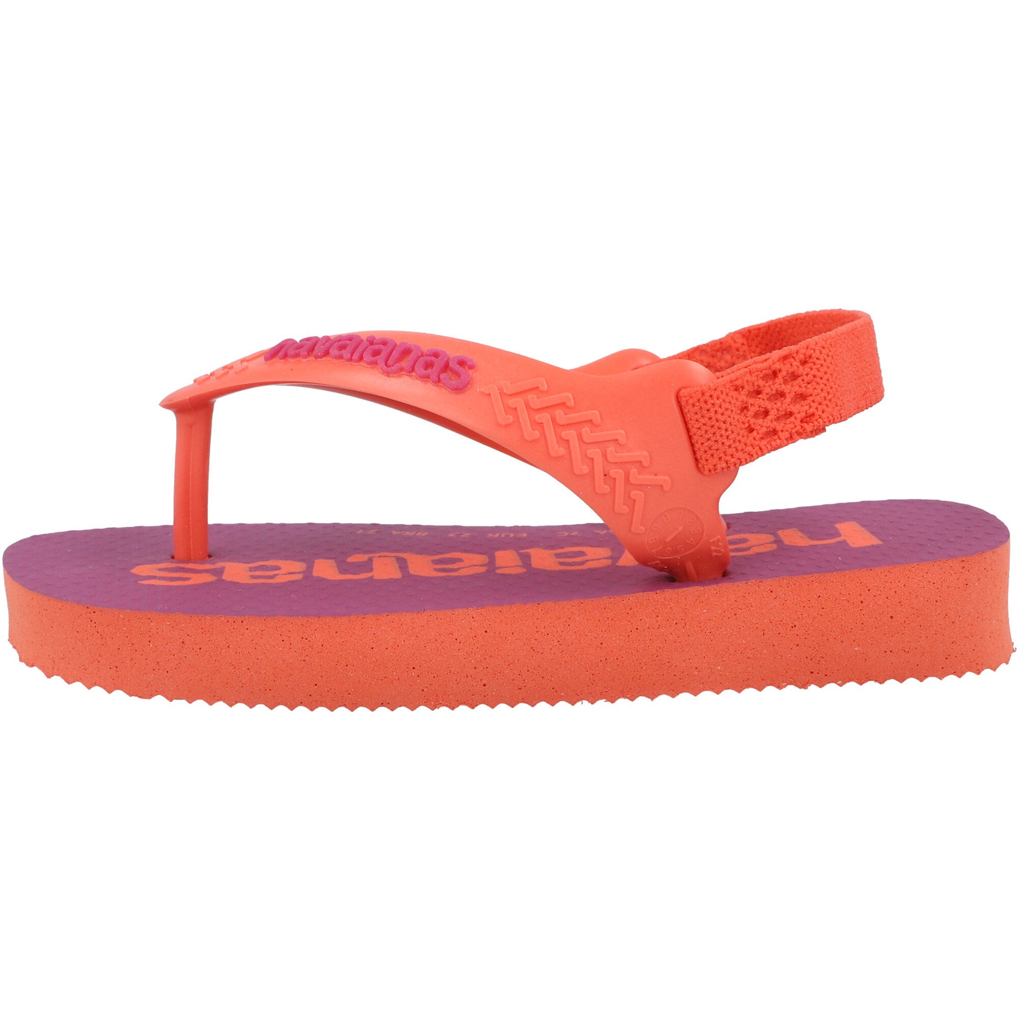 Havaianas Baby Logomania Salmon Sandals