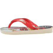 Havaianas Kids Top Marvel Classics Beige Flip Flops