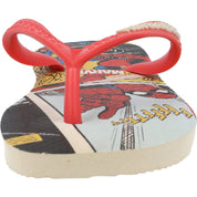 Havaianas Kids Top Marvel Classics Beige Flip Flops